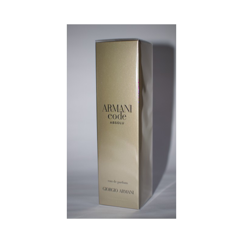 Armani code femme outlet absolu